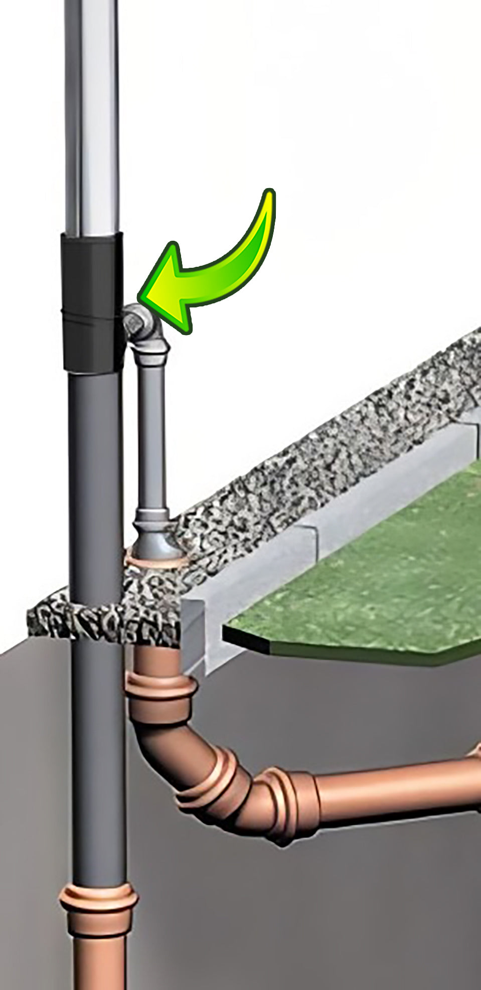 3P Downpipe Filter PE