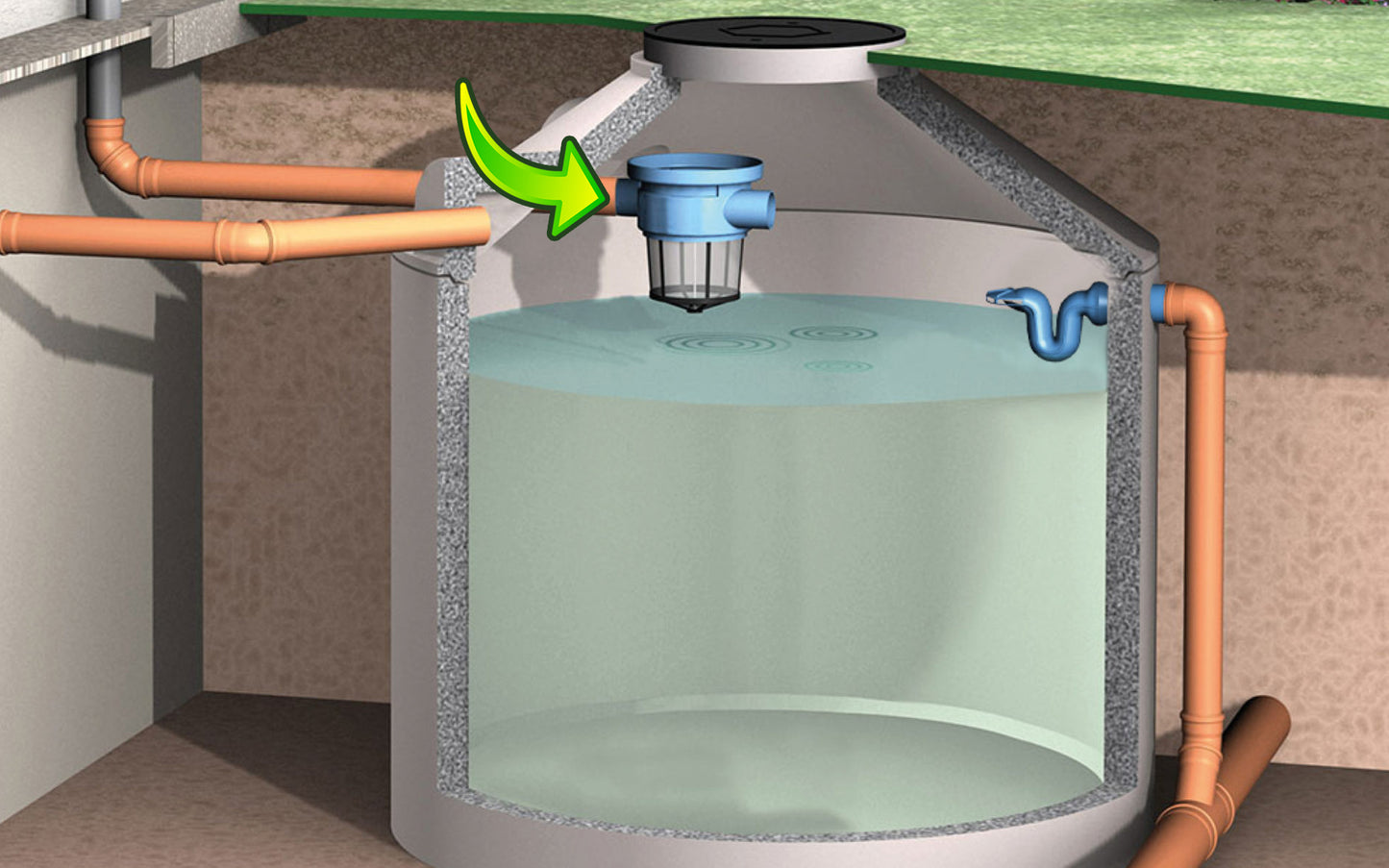 3P Garden Basket Filter