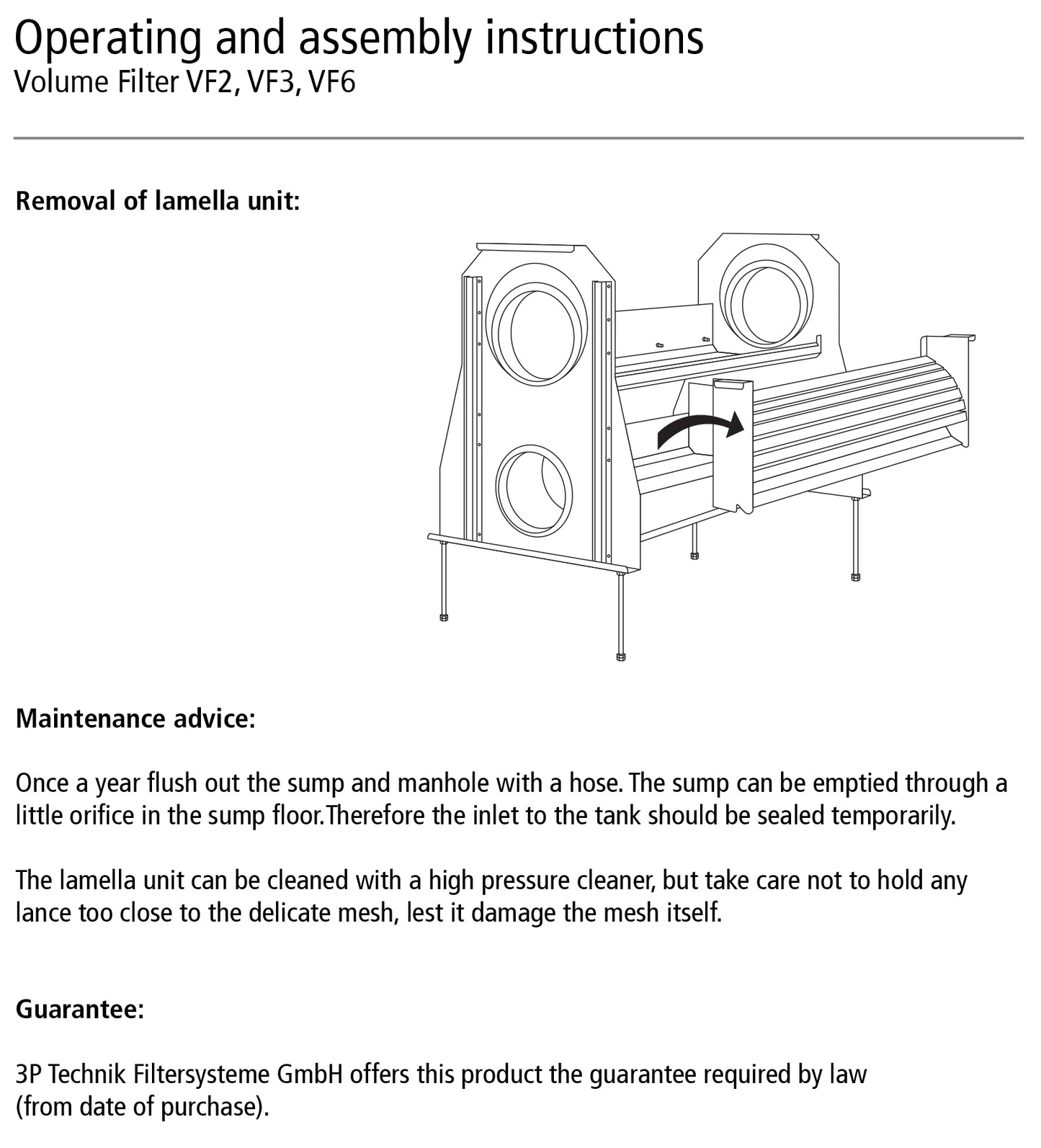 3P Volume Filter VF6