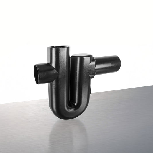 3P Overflow Siphon DN100 without Height Offset