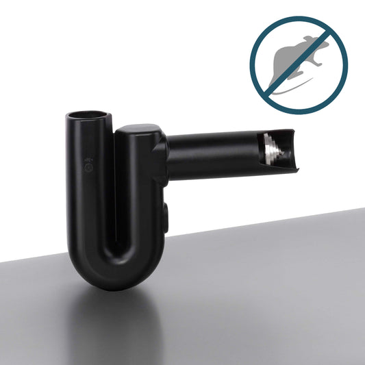3P Overflow Siphon DN100 with Rodent Barrier (stainless steel)